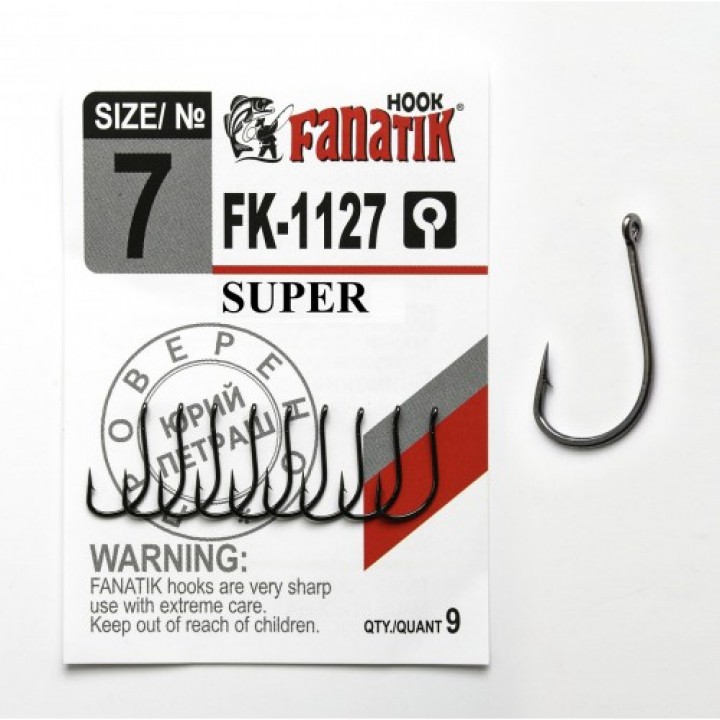 Крючки Fanatik FK-1127 Super №7