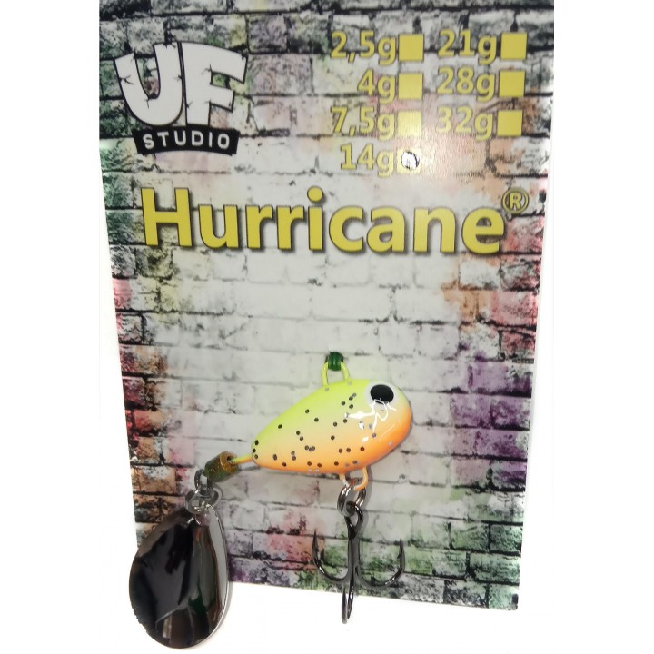 Тейл-Спиннер UF Studio Hurricane 4гр цв. Mango