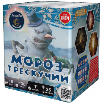 Салют Мороз трескучий № А7019 /116залпов/ 1/16/1    (04/27)